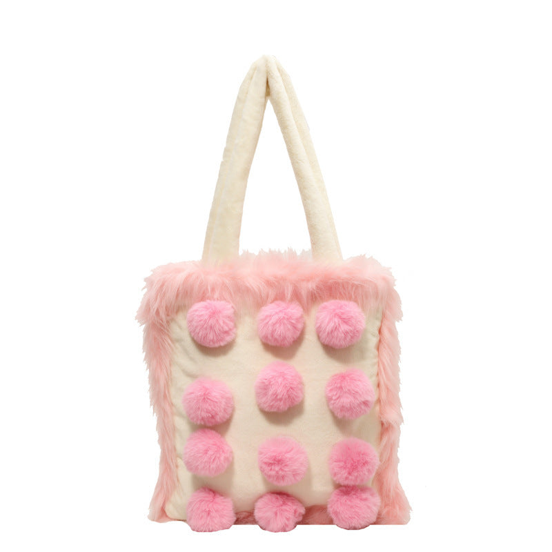 Cute Fashion Plush Bag Women