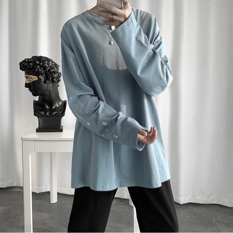 Korean Style Autumn Long-Sleeved T-Shirt