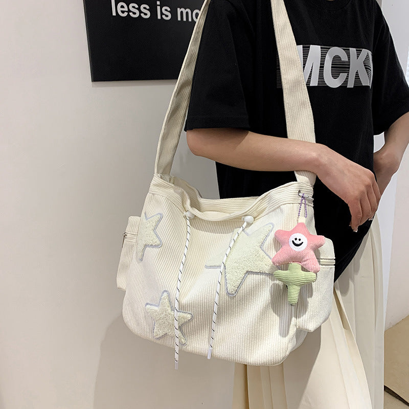 Crossbody Cute Student Tote Bag